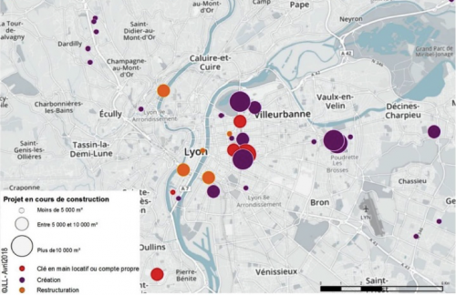 Lyon ne cesse de se développer